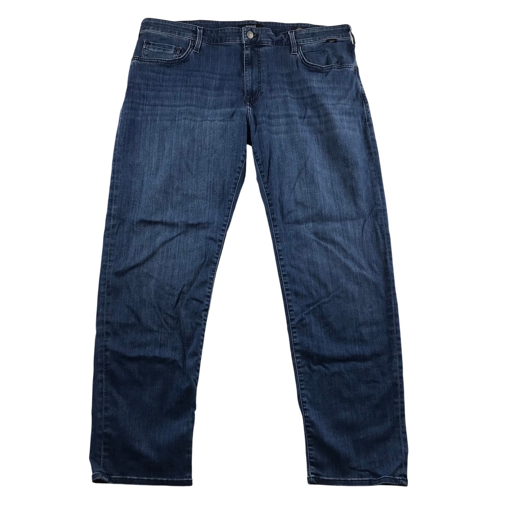 Mavi Zach Straight Leg Mens Jeans Dark Wash Blue Size 40x32 Cotton Tencel Blend